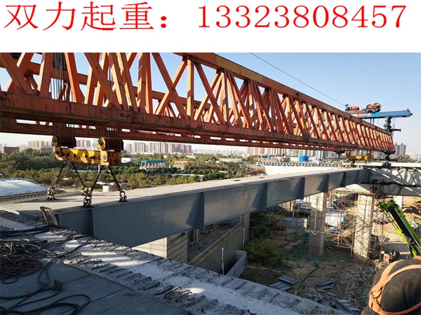 石家庄市政250吨钢箱梁架设